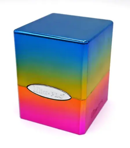 Caja Almacenamiento Ultra Pro Satin Tower +100 (Rainbow) 