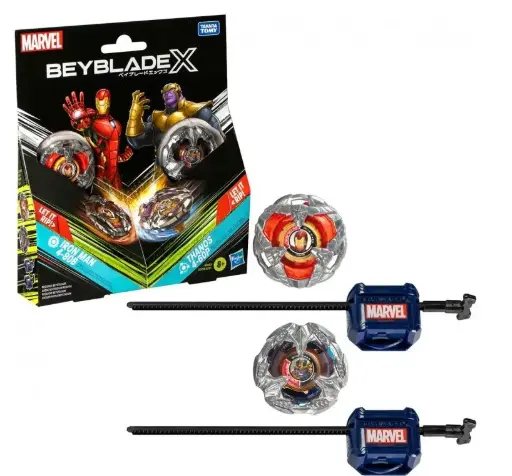 Beyblade X Duelo Marvel